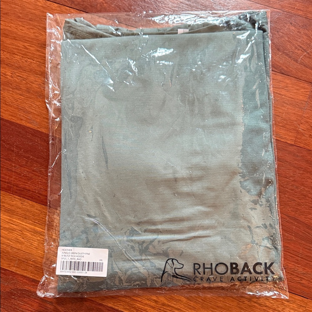 Rhoback Blitz Tech Hoodie men’s 3XL NWT